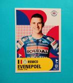 Panini sticker Remco Evenepoel - Tour de France 2025, Verzenden, Zo goed als nieuw, Sticker