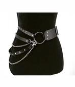 Mooie buckle ceintuur, tm 2XL, Verzenden, Nieuw, Zwart, Heupriem