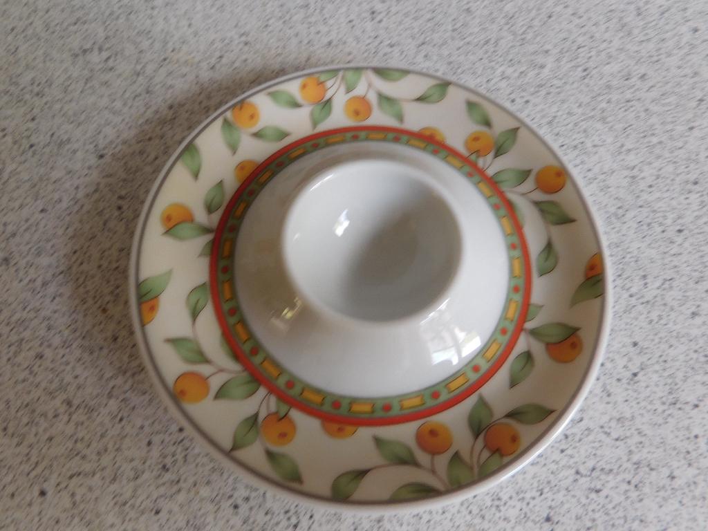 Eierdop Koffietijd Sinaasappel Art & Design, Overige typen, Ophalen of Verzenden, Zo goed als nieuw, Overige stijlen