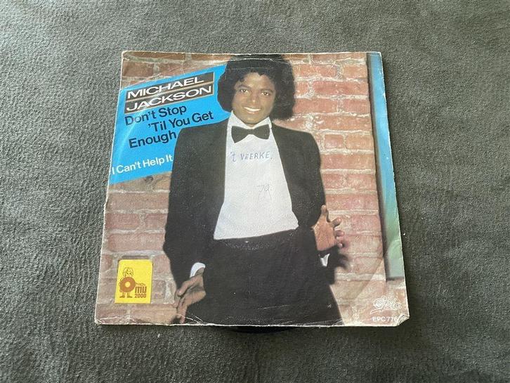 Michael Jackson don't stop til you get enough [ 92 ], Cd's en Dvd's, Vinyl Singles, Zo goed als nieuw, Pop, Ophalen of Verzenden