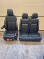MERCEDES VITO W447 LEDEREN COMFORT BESTUURDERSSTOEL + BANK, Auto-onderdelen, Interieur en Bekleding, Ophalen