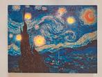 Prent "Sterren nacht" van Vincent van Gogh, Ophalen of Verzenden, 1980 tot heden, Overige onderwerpen