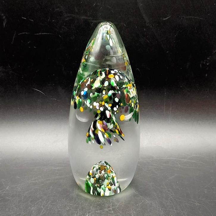 Fraaie Jablonski Polen Paperweight Presse Papier 15,5cmh, Antiek en Kunst, Antiek | Glas en Kristal, Ophalen of Verzenden