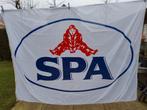 reclame vlag    SPA blauw  frisdranken   afm 2.00 x 1.50 mtr, Ophalen of Verzenden, Gebruikt, Overige typen
