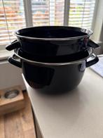 Mosselpan voor één persoon, Inductieplaat, Aluminium, Pannenset, Ophalen of Verzenden