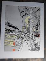 Henk Kuijpers Franka - Parijs Champs Elisee zeefdruk, Boeken, Eén stripboek, Nieuw, Ophalen of Verzenden, Henk Kuijpers