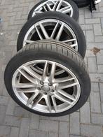 Audi OEM Velgen 19inch 5x112 met Zomerbanden, Auto-onderdelen, Banden en Velgen, 19 inch, Banden en Velgen, Ophalen of Verzenden