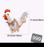 Kip ballon op wielen, Ophalen of Verzenden, Versiering, Verjaardag