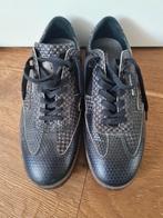 Floris van Bommel leren sneakers 42 incl verz, Zwart, Nieuw, Ophalen of Verzenden, Sneakers of Gympen