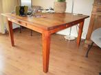Eettafel van massief teakhout, Huis en Inrichting, Ophalen, Gebruikt, 100 tot 150 cm, Vijf personen of meer
