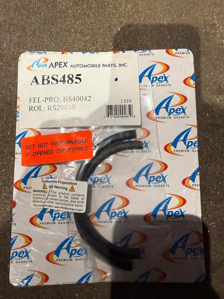 Apex ABS485 Krukasafdichting Achter - Nieuw, Auto-onderdelen, Remmen en Aandrijving, Universele onderdelen, Nieuw, Ophalen