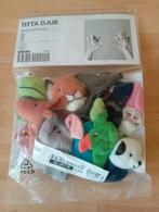 Ikea 10 vingerpoppetjes Titta Djur, Kinderen en Baby's, Speelgoed | Knuffels en Pluche, Ophalen of Verzenden, Zo goed als nieuw
