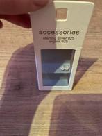 Oorbellen strass bling bling glintser knopjes, Sieraden, Tassen en Uiterlijk, Oorbellen, Ophalen of Verzenden, Nieuw, Zilver