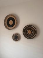 3 stuks wanddecoratie, Huis en Inrichting, Woonaccessoires | Wanddecoraties, Ophalen of Verzenden, Zo goed als nieuw