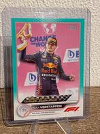 Max Verstappen F1 Topps Flagship 2022 Aqua /199 #159, Hobby en Vrije tijd, Stickers en Plaatjes, Ophalen of Verzenden, Zo goed als nieuw