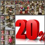 Tijdelijk 20% korting op oude kerstbal bij Puurnostalgie, Ophalen of Verzenden, Gebruikt