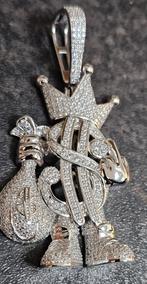 Prachtige zilveren 925 hanger, Ophalen of Verzenden, Nieuw, Goud, Goud