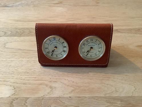 Reiswekker / Travel Clock Roger Lascelles, Witgoed en Apparatuur, Wekkers, Gebruikt, Analoog, Ophalen of Verzenden