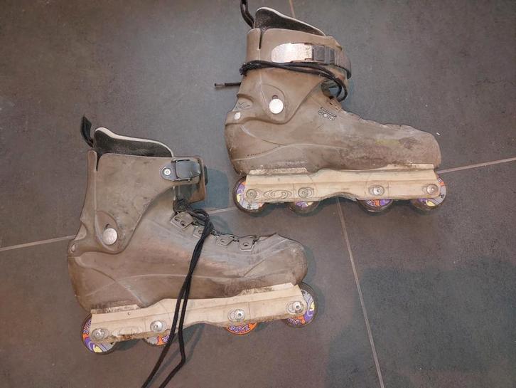 Vintage Salomon ST8 skeelers, Sport en Fitness, Skeelers, Gebruikt, Inline skates 4 wielen, Salomon, Ophalen of Verzenden
