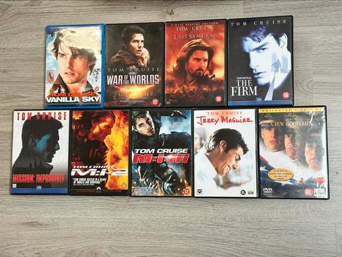9 dvd’s met Tom Cruise, Cd's en Dvd's, Dvd's | Actie, Gebruikt, Actie, Ophalen of Verzenden