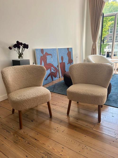Fauteuil armchair Zara home terry teddy accent chairs, Huis en Inrichting, Fauteuils, Zo goed als nieuw, Ophalen