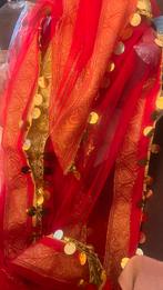 Dupatta, Kleding | Dames, Gelegenheidskleding, Ophalen of Verzenden, Zo goed als nieuw, Maat 46/48 (XL) of groter, Overige typen
