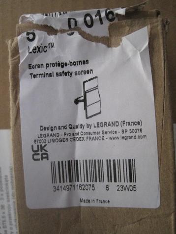 Afdekstrips meterkast Legrand 001691 Kunststof wit 3x 1meter beschikbaar voor biedingen