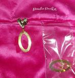 Paulie Pocket Ovale Hart Oorbellen Nieuw, Sieraden, Tassen en Uiterlijk, Nieuw, Goud, Hangers, Verzenden