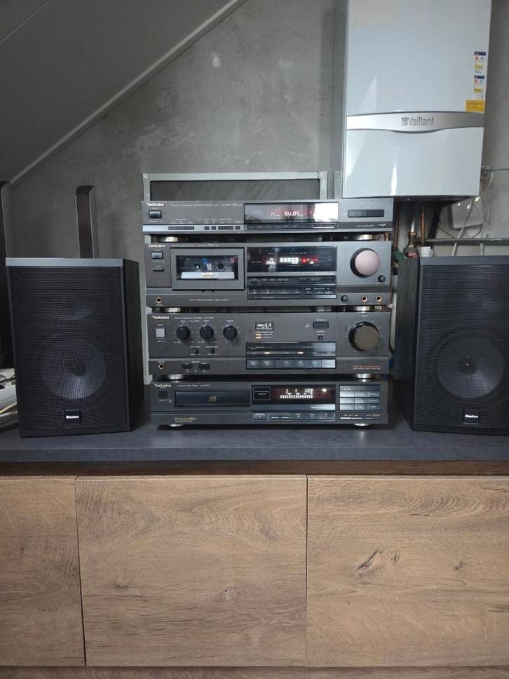 Technics SU-V450 Top stereo set Klasse Aa, Audio, Tv en Foto, Stereo-sets, Zo goed als nieuw, Cassettedeck, Cd-speler, Tuner of Radio