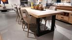 showroommodel Magna eetkamertafel boomstam, Ophalen, Vijf personen of meer, Metaal, Rechthoekig