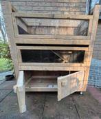 Houten knaagdieren flat, Dieren en Toebehoren, Ophalen, 90 cm of meer, Hok, Cavia