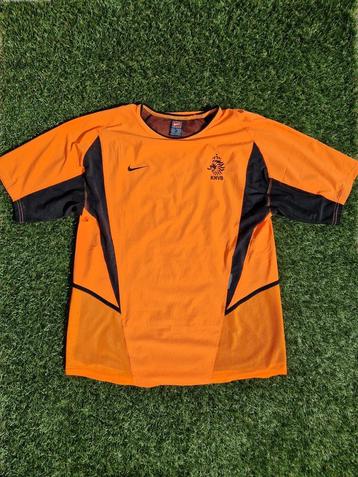 Nederlands elftal shirt 2002 KNVB Oranje player version beschikbaar voor biedingen