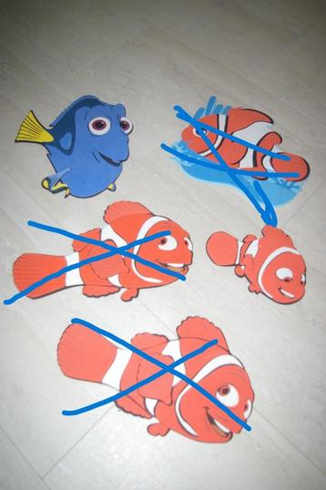 Disney Nemo artikelen onder andere: beschikbaar voor biedingen