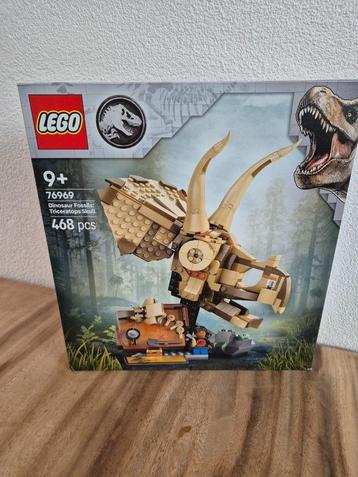 Lego Jurassic World 76969 Triceratops schedel nieuw beschikbaar voor biedingen