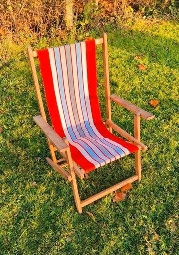 Inklapbaar Strandstoel / Tuinstoel vintage  beschikbaar voor biedingen
