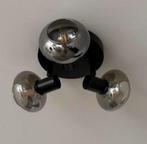 Moderne Plafondlamp met 3 Spots, Huis en Inrichting, Lampen | Plafondlampen, Ophalen, Zo goed als nieuw, Glas