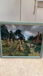 Boerderij met Korenschoven Gerrit Bakker (1949-2025), Ophalen of Verzenden