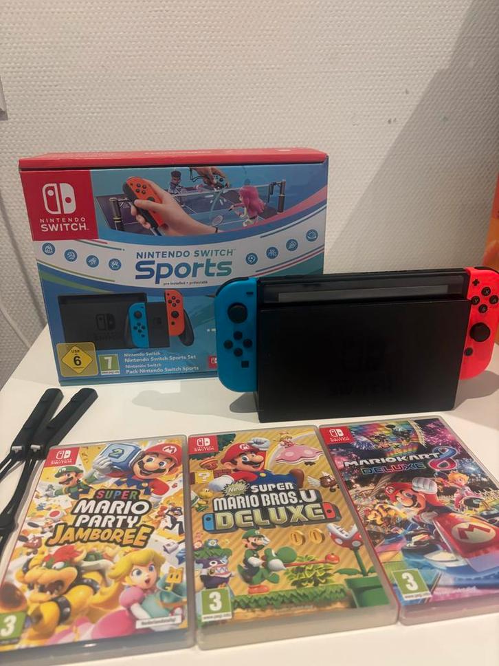 Nintendo switch sports, Spelcomputers en Games, Games | Nintendo Switch, Zo goed als nieuw, Overige genres, 2 spelers, Vanaf 7 jaar