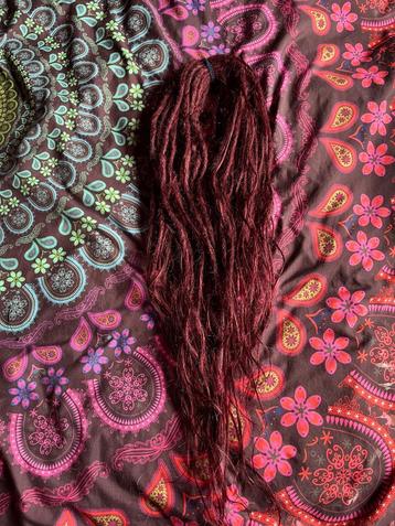33 extra lange dubbele human hair dread extensions 495€  beschikbaar voor biedingen