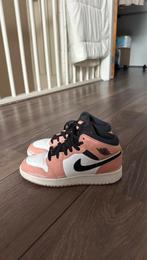 Air Jordan 1 Mid Pink Quartz, Kleding | Dames, Schoenen, Ophalen of Verzenden, Gedragen, Roze, Sneakers of Gympen