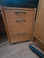 2 ladekasten, ladeblok kantoor, Huis en Inrichting, Kasten | Ladekasten, Ophalen, Minder dan 50 cm, Gebruikt, 3 of 4 laden