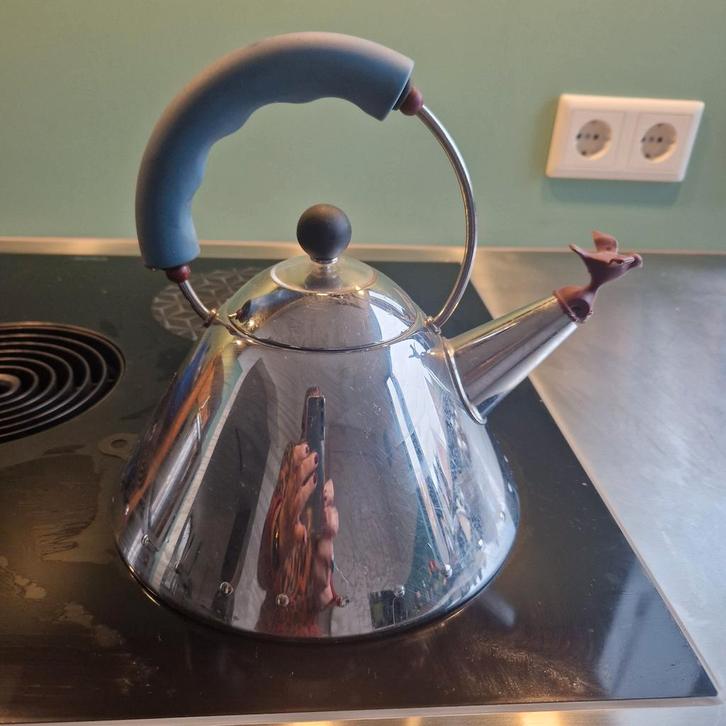 Alessi Fluitketel - Design Klassieker, Huis en Inrichting, Keuken | Keukenbenodigdheden, Ophalen of Verzenden