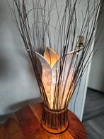 Sfeervolle decoratieve lamp, Ophalen, Hout, Zo goed als nieuw, Minder dan 100 cm