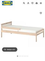 Ikea Sniglar peuterbed + matras, Gebruikt, 70 tot 85 cm, Ophalen of Verzenden, Lattenbodem