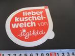 sticker lieber kuschelweich von sigikid, Verzamelen, Ophalen, Zo goed als nieuw, Bedrijf of Vereniging