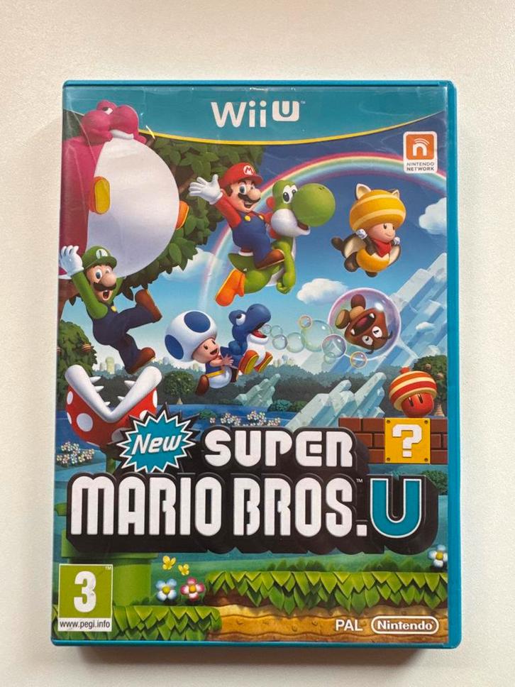 New Super Mario Bros. U - Nintendo Wii U, Spelcomputers en Games, Games | Nintendo Wii U, Gebruikt, Platform, 3 spelers of meer