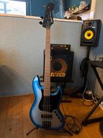 Squier Jazz Bass - Blauw/Zilver, Muziek en Instrumenten, Ophalen of Verzenden, Zo goed als nieuw, Elektrisch