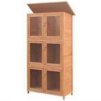 Konijnenhok hok kooi dierenhok 6 kamers GRATIS VERZENDING!, Kooi, 110 cm of meer, Verzenden, 90 cm of meer