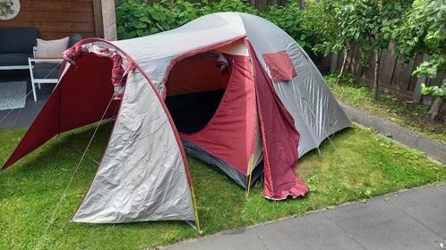 Dubbeldaks koepeltent, Caravans en Kamperen, Tenten, tot en met 2, Gebruikt, Ophalen of Verzenden