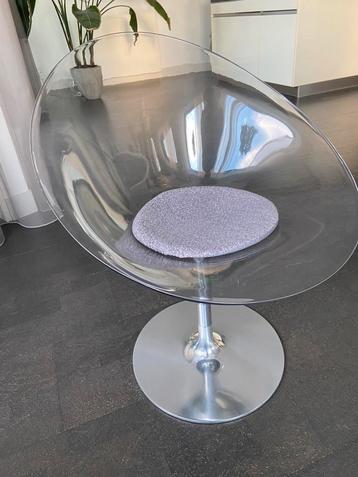 Originele Phillip Starck stoelen by Kartell, kleur Kristal beschikbaar voor biedingen